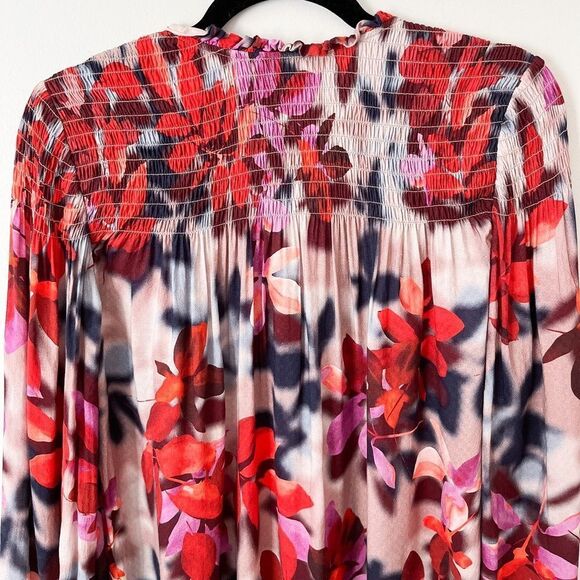 Soft Surroundings Celandine Floral Blouse - Picture 15 of 16